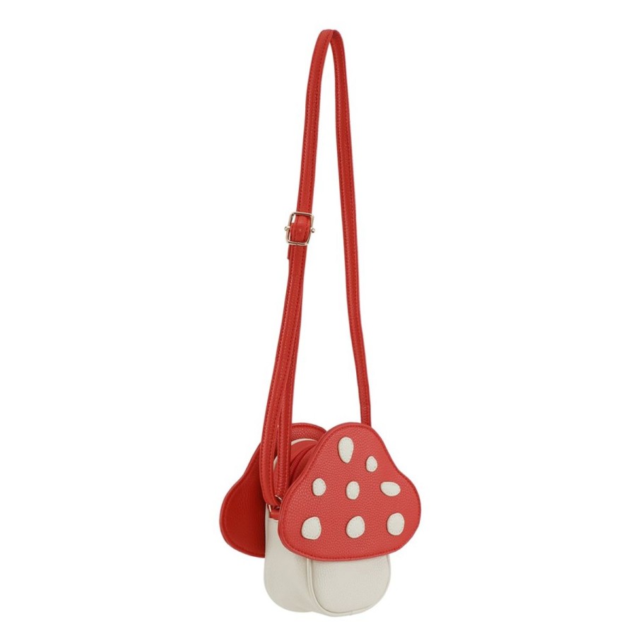 Accessories 0-16 Ar Molo | Mushroom Bag - Fungi Red