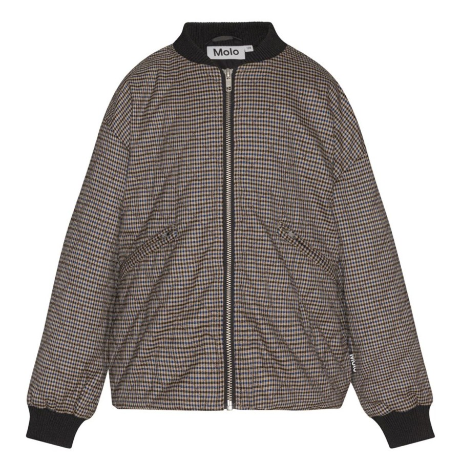 Overtoj 0-16 Ar Molo | Hanne - Sand Blue Check